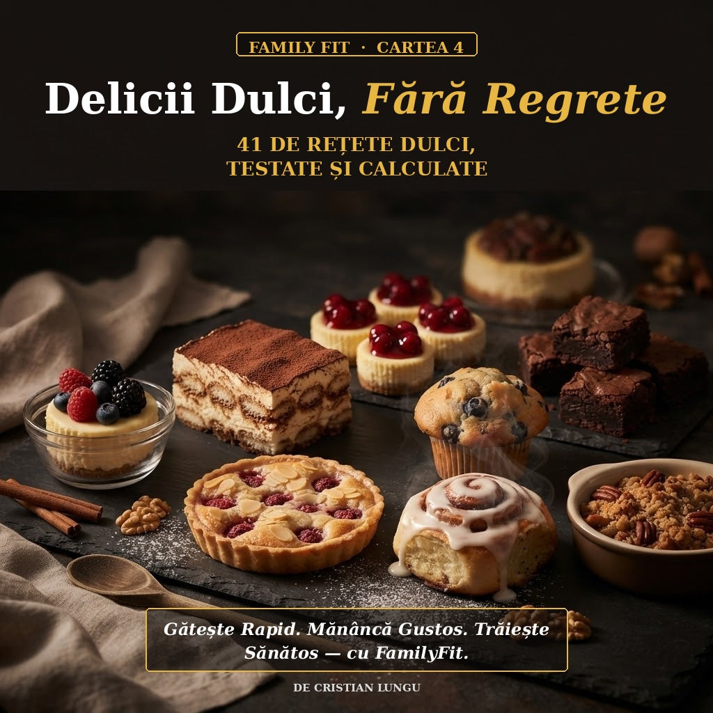 Slăbești Mâncând Desert, Fără Să-ți Fie Foame (E-book)