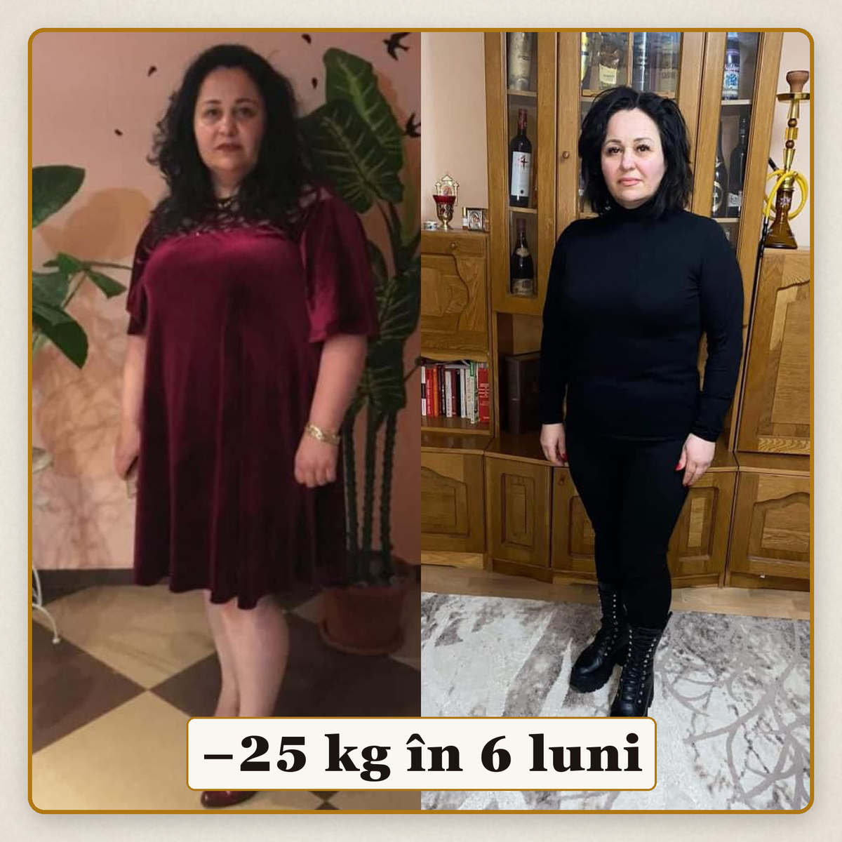 Transformare FamilyFit: minus 25 kilograme în 6 luni