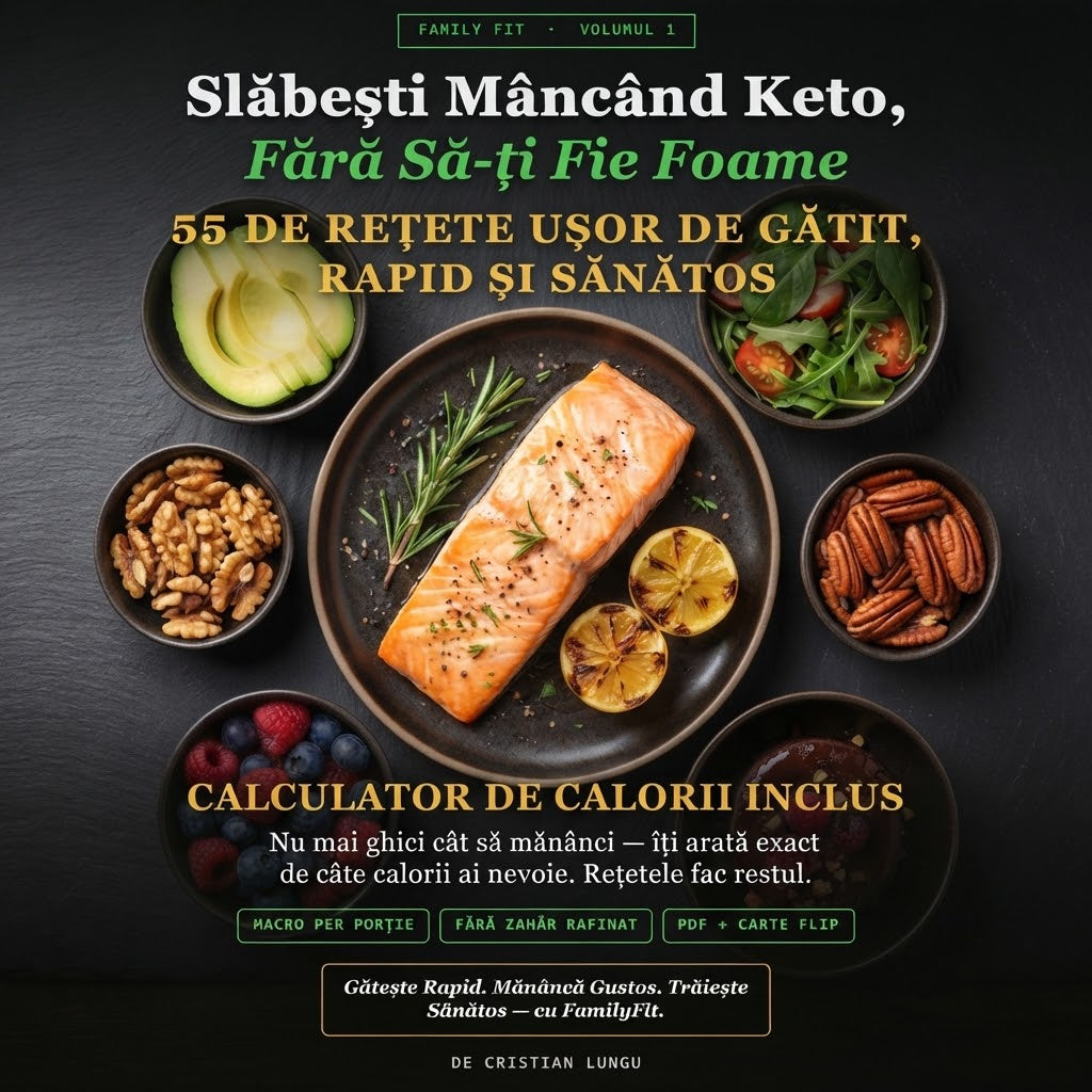 Slăbești Mâncând Keto, Fără Să-ți Fie Foame (E-book)
