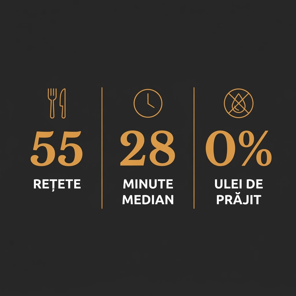 Rețete Sănătoase La Airfryer Rapid. Sănătos. Delicios. (E-book)